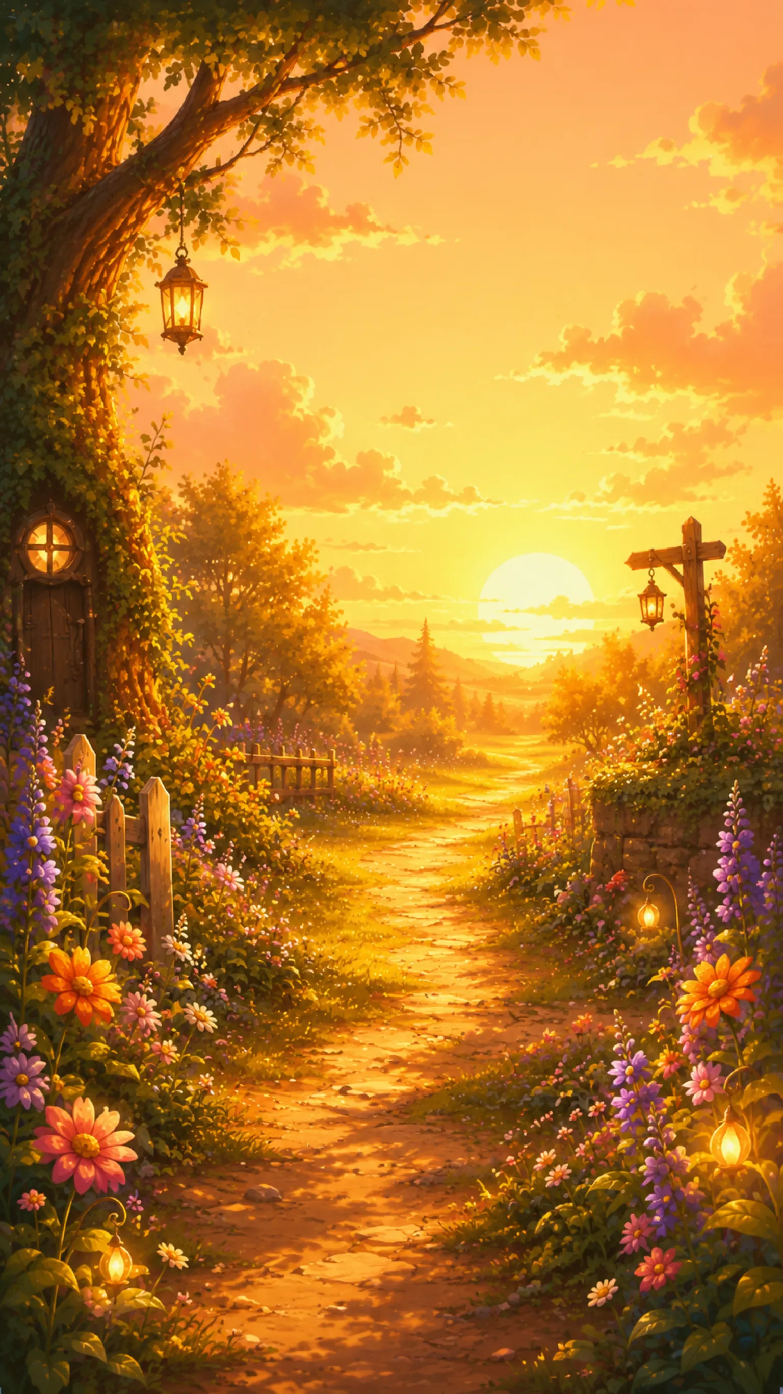 Atardecer Dorado